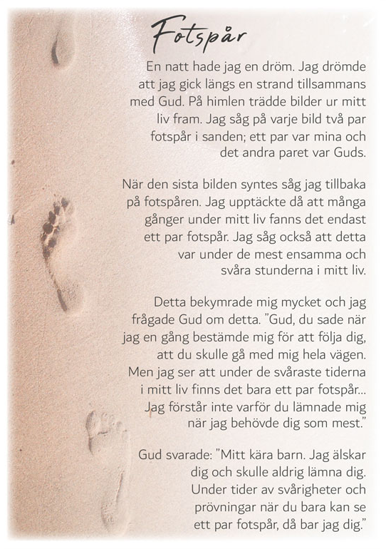 Product Image for Vykort - fotspår