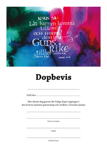 Product Image for Dopbevis - låt barnen komma till mig - argument