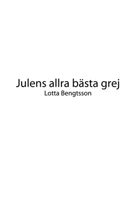 Product Image for Julens allra bästa grej - lotta bengtsson