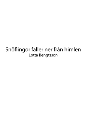 Product Image for Snöflingor faller ner - lotta bengtsson
