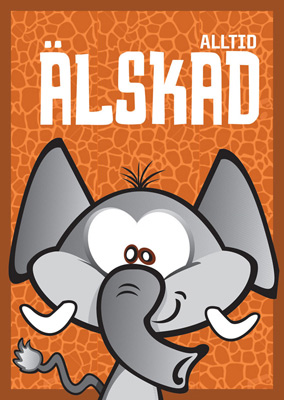 Product Image for Vykort - älskad