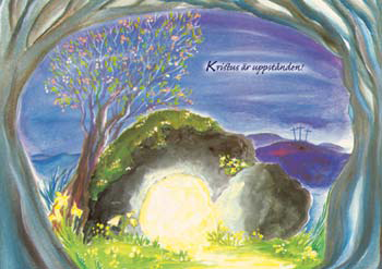 Product Image for Vykort - påsk - kristus är uppstånden!