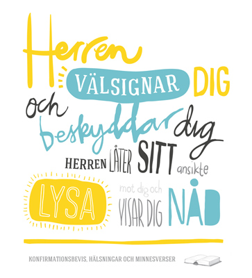 Product Image for Konfirmationsminne - herren välsignar dig - med kuvert - 10-pack