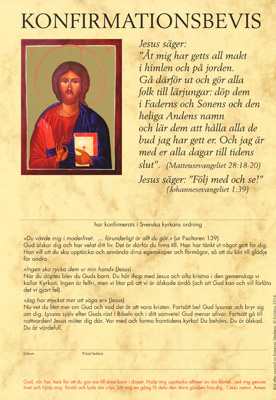 Product Image for Konfirmationsbevis - ikon