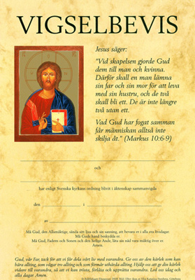 Product Image for Vigselbevis ikon