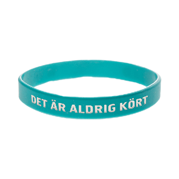 Product Image for Armband - silikon - aldrig kört - turkos
