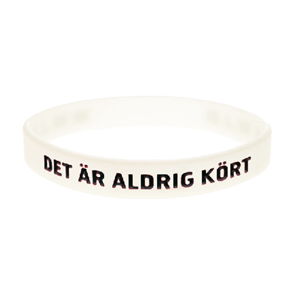 Product Image for Armband - silikon - aldrig kört - vit