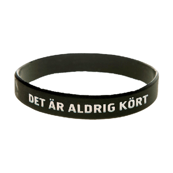 Product Image for Armband - silikon - aldrig kört - svart