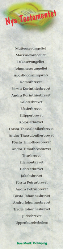 Product Image for Bokmärke - nya testamentet