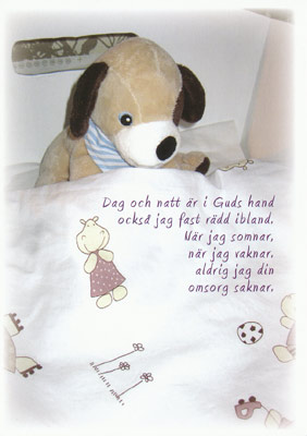 Product Image for Vykort - kvällsbön - dag och natt