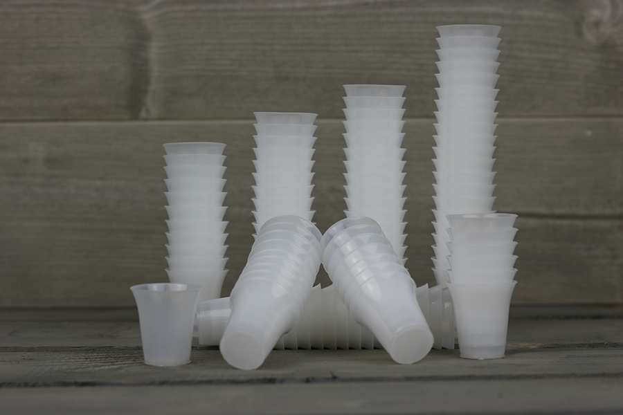 Product Image for Plastmuggar till nattvardsservis - vita - 100-pack utgången