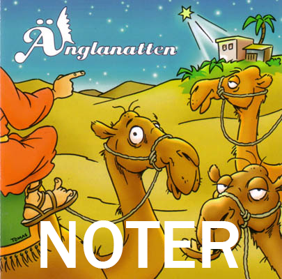 Product Image for Änglanatten - änglalåt - noter