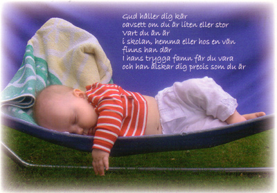 Product Image for Vykort - Gud håller dig kär..