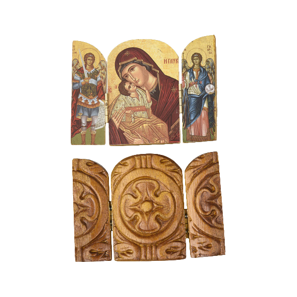 Product Image for Ikon - triptyk - mellan - maria