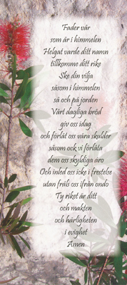 Product Image for Kort/bokmärke - fader vår