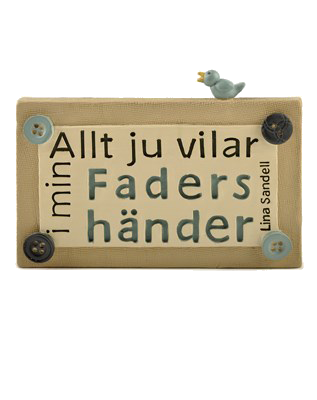 Product Image for Himlasänd - väggtavla - faders händer