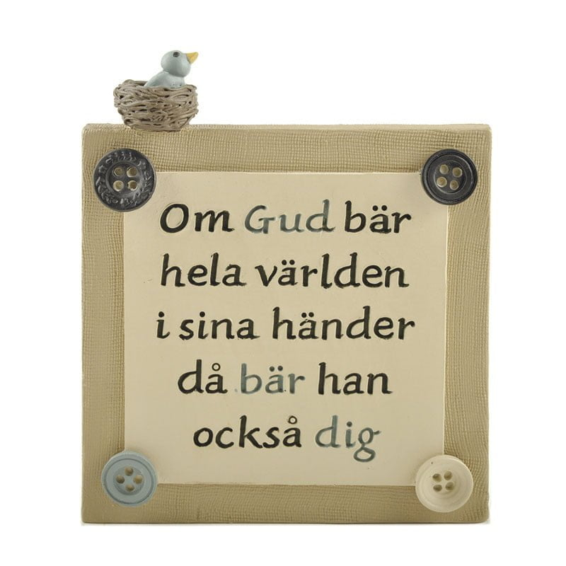 Product Image for Himlasänd - väggtavla - han bär dig