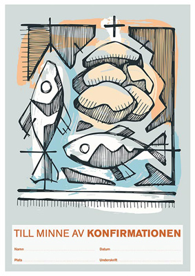 Product Image for Konfirmationsminne - bröd och fisk