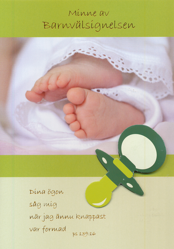 Product Image for Kort - minne av barnvälsignelsen - dina ögon - dubbelt