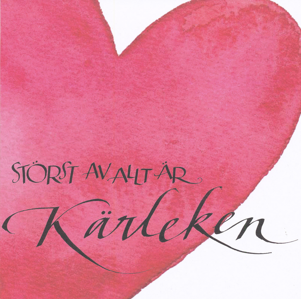 Product Image for Kort - störst av allt är kärleken - dubbelt