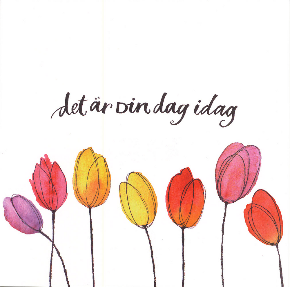 Product Image for Kort - det är din dag idag - dubbelt