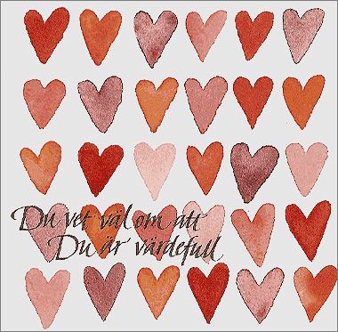 Product Image for Kort - du vet väl om att du är värdefull - dubbelt