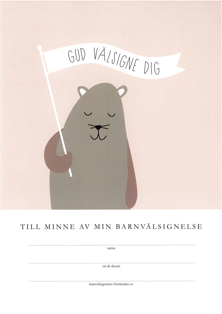 Product Image for Barnvälsignelse - lita påGud!