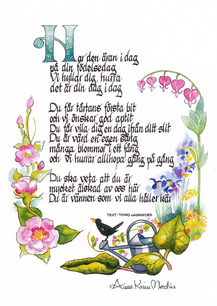 Product Image for Kort - har den äran idag - anna karin medin