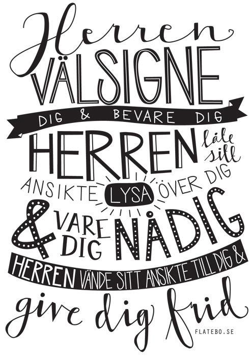 Product Image for Kort - välsignelsen - stort matt