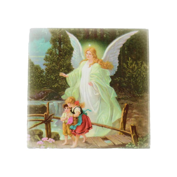 Product Image for Magnet - skyddsängel - tvåbarn påbro