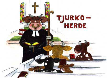 Product Image for Vykort - tjurkoherde - a6 - glada kossan