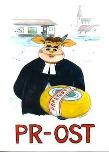 Product Image for Vykort - prost - a6 - glada kossan