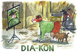Product Image for Vykort - diakon - a6 - glada kossan