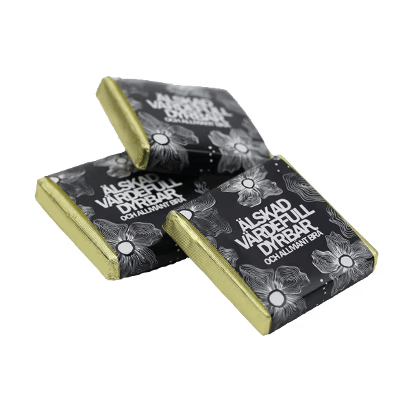 Product Image for Chokladruta mörk - älskad,  värdefull,  dyrbar