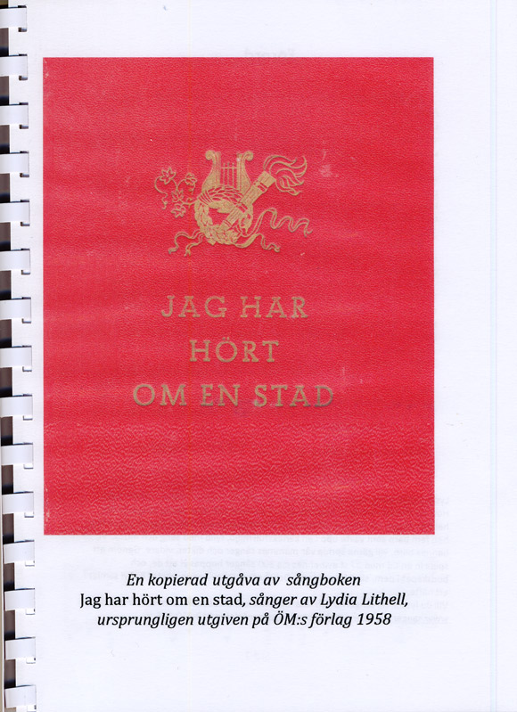 Product Image for Jag har hört om en stad - sånger av lydia lithell - noter
