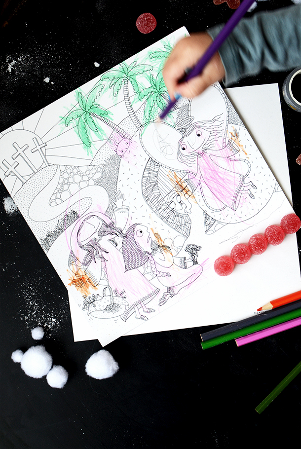 Product Image for Målarkort - han är uppstånden