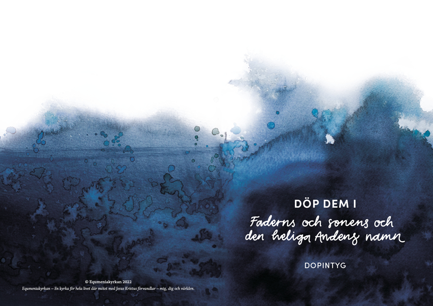 Product Image for Dopintyg bekännelse - döp dem i faderns... - equmeniakyrkan
