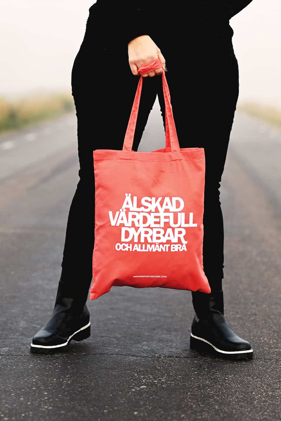 Product Image for Tygkasse - älskad,  värdefull,  dyrbar - korall