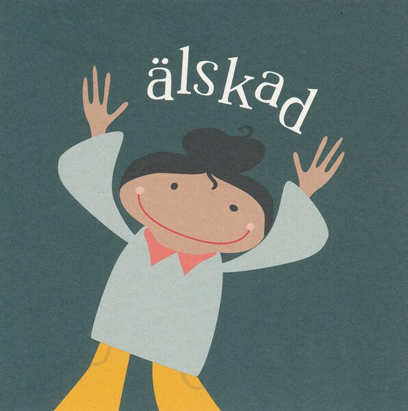 Product Image for Kort - älskad - kvadratiskt