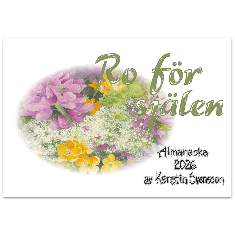Product Image for Ro för själen 2026 - väggalmanacka - kerstin svensson