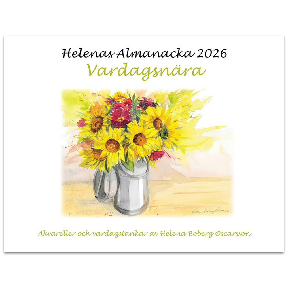 Product Image for Vardagsnära 2026 - väggalmanacka - helena boberg oscarsson