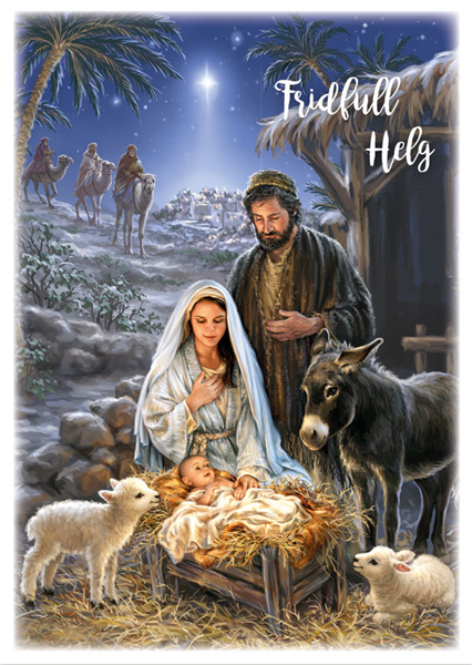 Product Image for Julkort - dubbelt med kuvert - bo5010