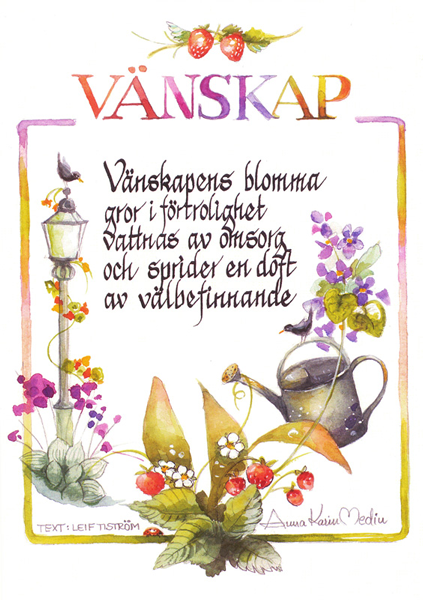 Product Image for Kort - vänskap - anna karin medin