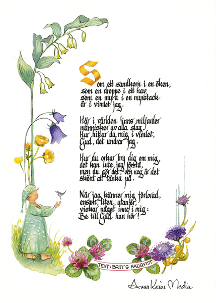 Product Image for Kort - som ett sandkorn - anna karin medin