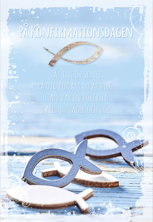 Product Image for Kort - påkonfirmationsdagen - låt ingen se ner - dubbelt