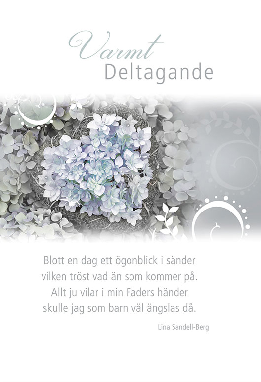Product Image for Kort - varmt deltagande - blott en dag - dubbelt