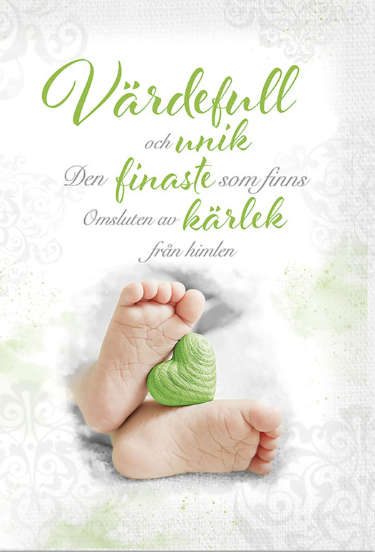 Product Image for Kort - värdefull och unik,  den finaste som finns - dubbelt