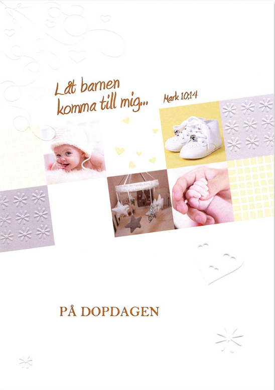 Product Image for Kort - pådopdagen - låt barnen komma till mig - dubbelt