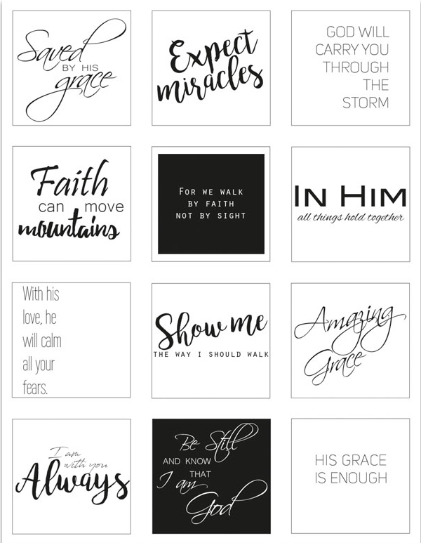 Product Image for Klistermärken - engelska texter - bp575 - 35 mm