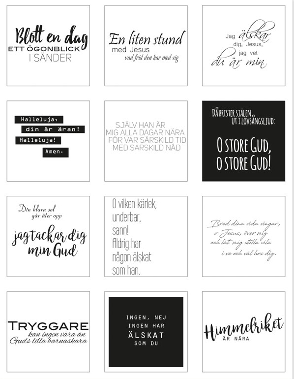 Product Image for Klistermärken - psalmtexter - bp574 - 35 mm